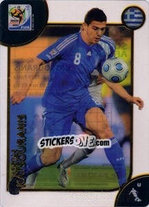 Cromo Kostas Katsouranis - FIFA World Cup South Africa 2010. Premium cards - Panini