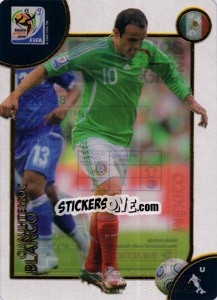 Cromo Cuauhtémoc Blanco - FIFA World Cup South Africa 2010. Premium cards - Panini