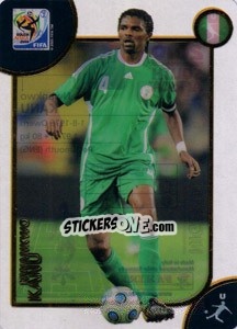 Figurina Nwankwo Kanu - FIFA World Cup South Africa 2010. Premium cards - Panini