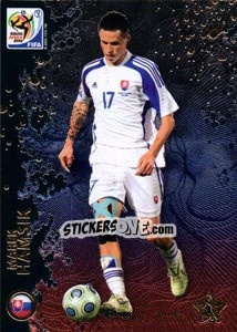 Cromo Marek Hamšík - FIFA World Cup South Africa 2010. Premium cards n. 166 - Panini