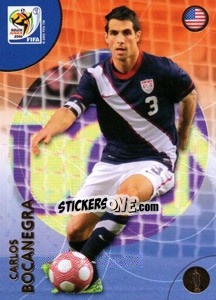 Figurina Carlos Bocanegra - FIFA World Cup South Africa 2010. Premium cards - Panini