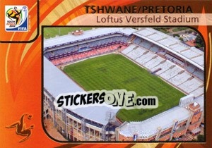 Cromo Tshwane/Pretoria - FIFA World Cup South Africa 2010. Premium cards - Panini
