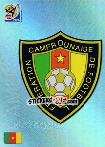Sticker Cameroun - FIFA World Cup South Africa 2010. Premium cards - Panini