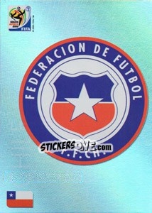 Sticker Chile - FIFA World Cup South Africa 2010. Premium cards - Panini
