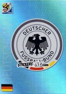 Sticker Deutschland - FIFA World Cup South Africa 2010. Premium cards n. 13 - Panini