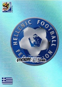 Figurina Hellas - FIFA World Cup South Africa 2010. Premium cards - Panini