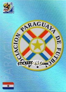 Sticker Paraguay - FIFA World Cup South Africa 2010. Premium cards n. 29 - Panini