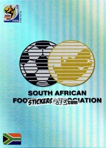Sticker South Africa - FIFA World Cup South Africa 2010. Premium cards - Panini