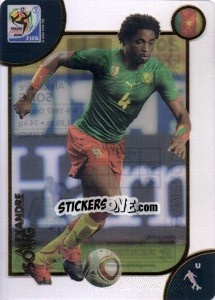 Figurina Alex Song - FIFA World Cup South Africa 2010. Premium cards - Panini