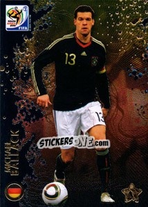 Cromo Michael Ballack - FIFA World Cup South Africa 2010. Premium cards - Panini