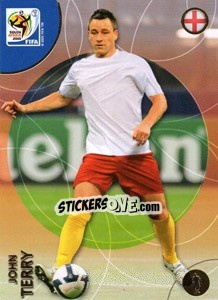 Cromo John Terry - FIFA World Cup South Africa 2010. Premium cards - Panini