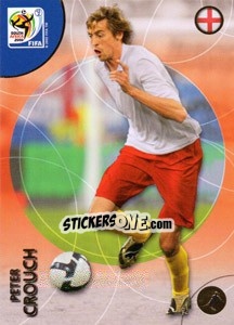 Cromo Peter Crouch - FIFA World Cup South Africa 2010. Premium cards - Panini