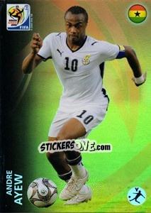 Sticker André Ayew - FIFA World Cup South Africa 2010. Premium cards - Panini
