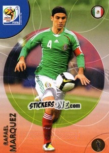 Figurina Rafael Márquez - FIFA World Cup South Africa 2010. Premium cards - Panini