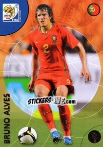 Figurina Bruno Alves - FIFA World Cup South Africa 2010. Premium cards - Panini