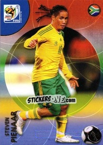 Sticker Steven Pienaar - FIFA World Cup South Africa 2010. Premium cards - Panini
