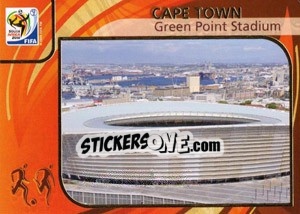 Sticker Cape Town - FIFA World Cup South Africa 2010. Premium cards n. 187 - Panini