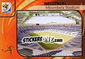 Sticker Nelspruit - FIFA World Cup South Africa 2010. Premium cards - Panini