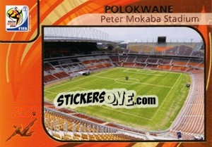 Sticker Polokwane - FIFA World Cup South Africa 2010. Premium cards - Panini