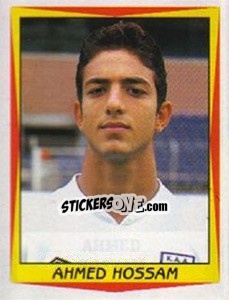 Sticker Ahmed Hossam - Football Belgium 2001-2002 - Panini