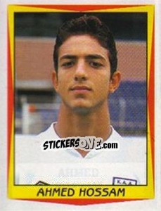 Sticker Ahmed Hossam - Football Belgium 2001-2002 n. 1 - Panini