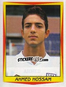 Figurina Ahmed Hossam - Football Belgium 2001-2002 - Panini