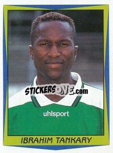 Sticker Ibrahim Tankary - Football Belgium 2001-2002 n. 2 - Panini