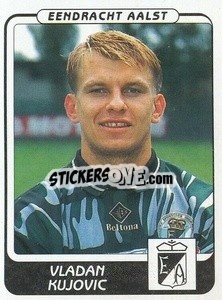 Sticker Vladan Kujovic - Football Belgium 2001-2002 n. 10 - Panini
