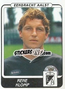 Cromo Rene Klomp - Football Belgium 2001-2002 n. 19 - Panini