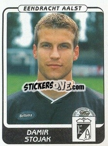 Cromo Damir Stojak - Football Belgium 2001-2002 n. 26 - Panini