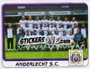 Sticker Team Photo - Football Belgium 2001-2002 - Panini