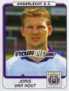 Sticker Joris van Hout - Football Belgium 2001-2002 n. 36 - Panini