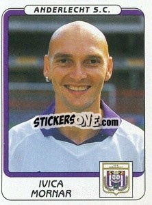 Sticker Ivica Mornar - Football Belgium 2001-2002 n. 44 - Panini