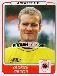 Sticker Oldrich Parizek - Football Belgium 2001-2002 n. 50 - Panini