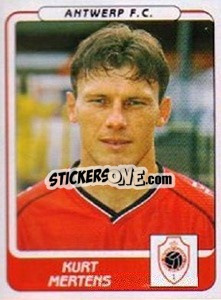 Sticker Kurt Mertens - Football Belgium 2001-2002 n. 51 - Panini