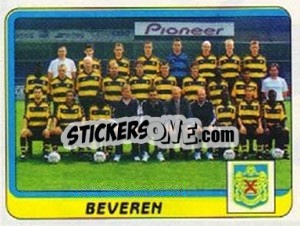 Figurina Team Photo - Football Belgium 2001-2002 - Panini