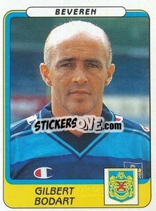 Sticker Gilbert Bodart - Football Belgium 2001-2002 n. 70 - Panini