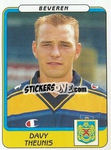 Figurina Davy Theunis - Football Belgium 2001-2002 n. 71 - Panini