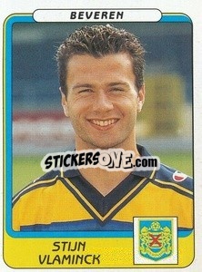 Sticker Stun Vlaminck - Football Belgium 2001-2002 n. 74 - Panini