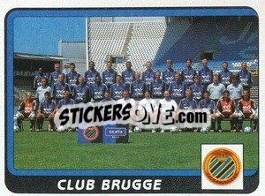 Sticker Team Photo - Football Belgium 2001-2002 n. 89 - Panini