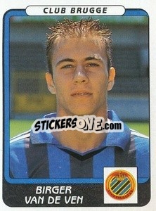 Sticker Birger van de Ven - Football Belgium 2001-2002 n. 96 - Panini