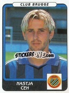 Cromo Nastja Ceh - Football Belgium 2001-2002 n. 100 - Panini
