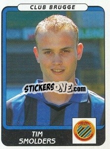 Sticker Tim Smoulders - Football Belgium 2001-2002 n. 101 - Panini