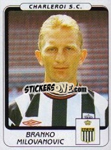 Cromo Daniel Calvo - Football Belgium 2001-2002 n. 114 - Panini