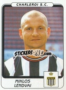 Sticker Miklos Lendvai - Football Belgium 2001-2002 n. 116 - Panini