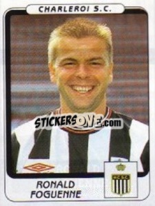 Sticker Ronald Foguenne - Football Belgium 2001-2002 n. 119 - Panini