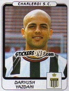 Sticker Daryushi Yazdani - Football Belgium 2001-2002 - Panini