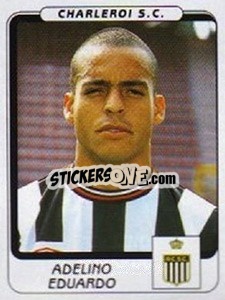 Sticker Adelino Eduardo - Football Belgium 2001-2002 n. 125 - Panini