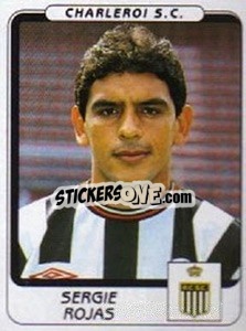 Figurina Sergie Rojas - Football Belgium 2001-2002 n. 126 - Panini