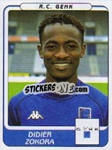 Sticker Didier Zokora - Football Belgium 2001-2002 n. 133 - Panini